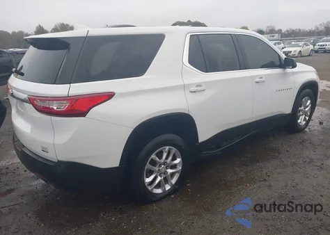 2021 Chevrolet Traverse Fwd Ls из США, поврежденный, VIN 1GNERFKW7MJ143468